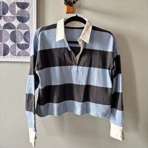 Aerie • striped rugby shirt